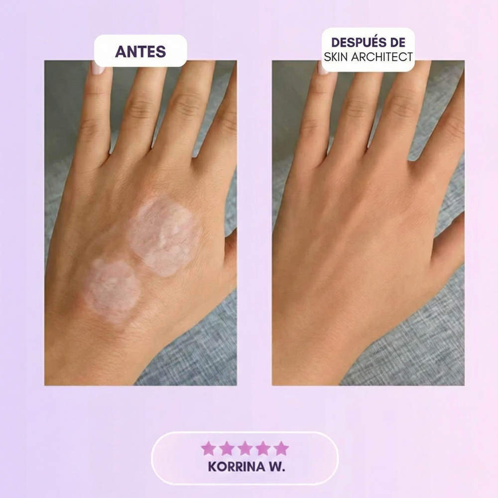 Skin Architect™ Láminas de Silicona y Colágeno