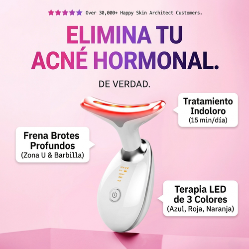 Skin Architect LED Anti-Acné 3-en-1